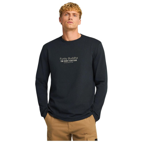 Funky Buddha Ανδρική μακρυμάνικη μπλούζα Funky Buddha Ανδρική μακρυμάνικη μπλούζα